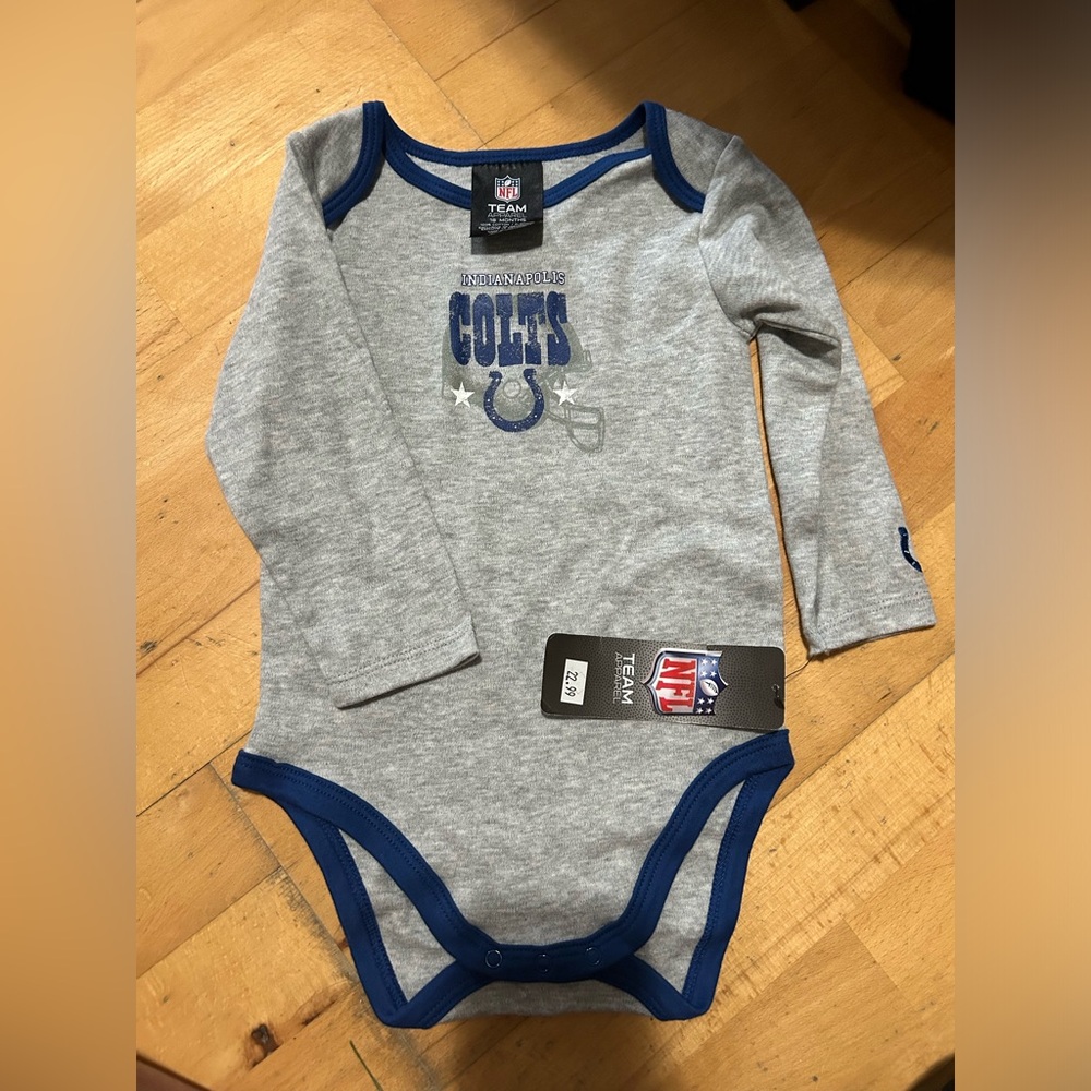 NWT Colts baby onesie